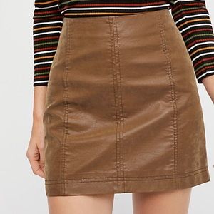 ✨Free People Suede Skirt✨